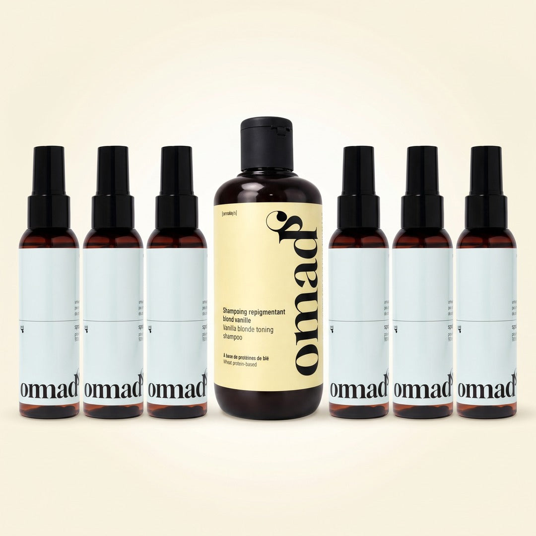 Le Blondie Coffret 6 mois - 6 sprays + 1 shampoing vanille
