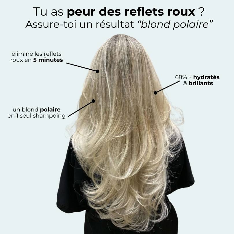 Le Shampoing Violet anti - reflets roux - Omad's