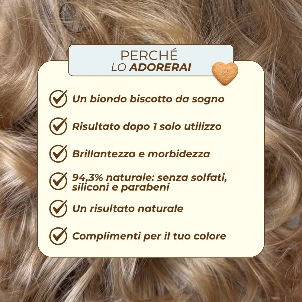 Sei motivi per adorare lo shampoo Blond Biscuit: colore da sogno, risultato dopo un solo utilizzo, brillantezza e morbidezza