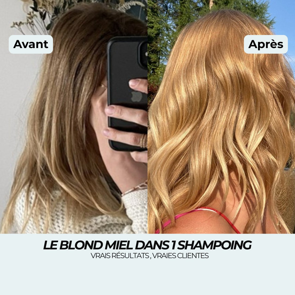 Shampoing blond miel