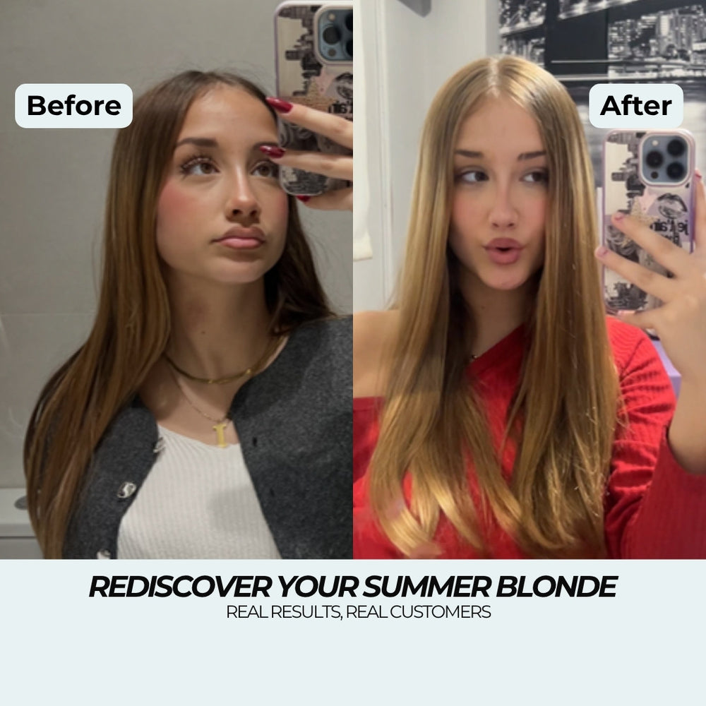 Honey blonde shampoo