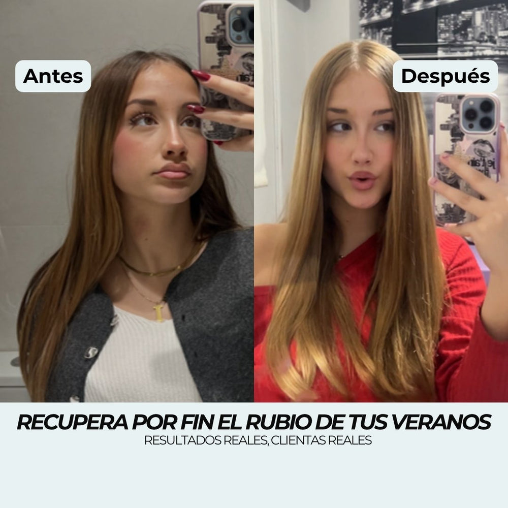 Champú rubio miel