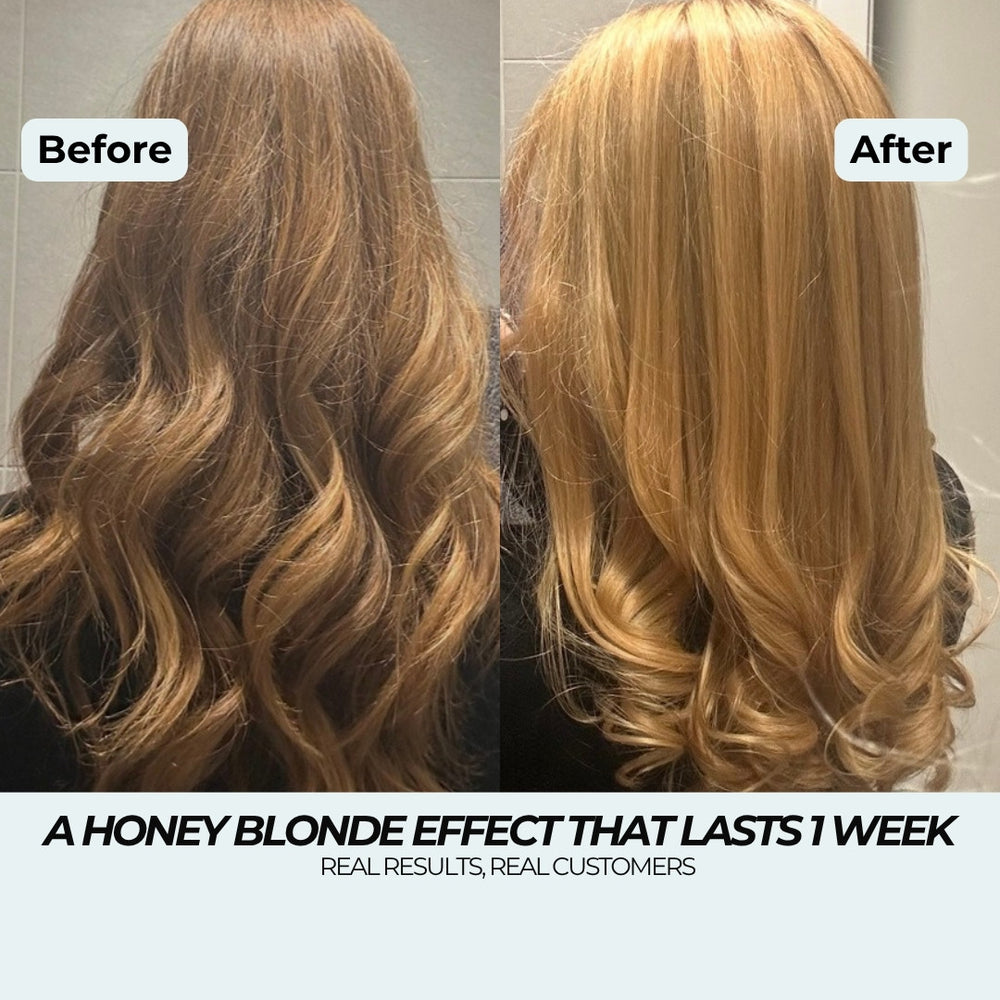 Honey blonde shampoo