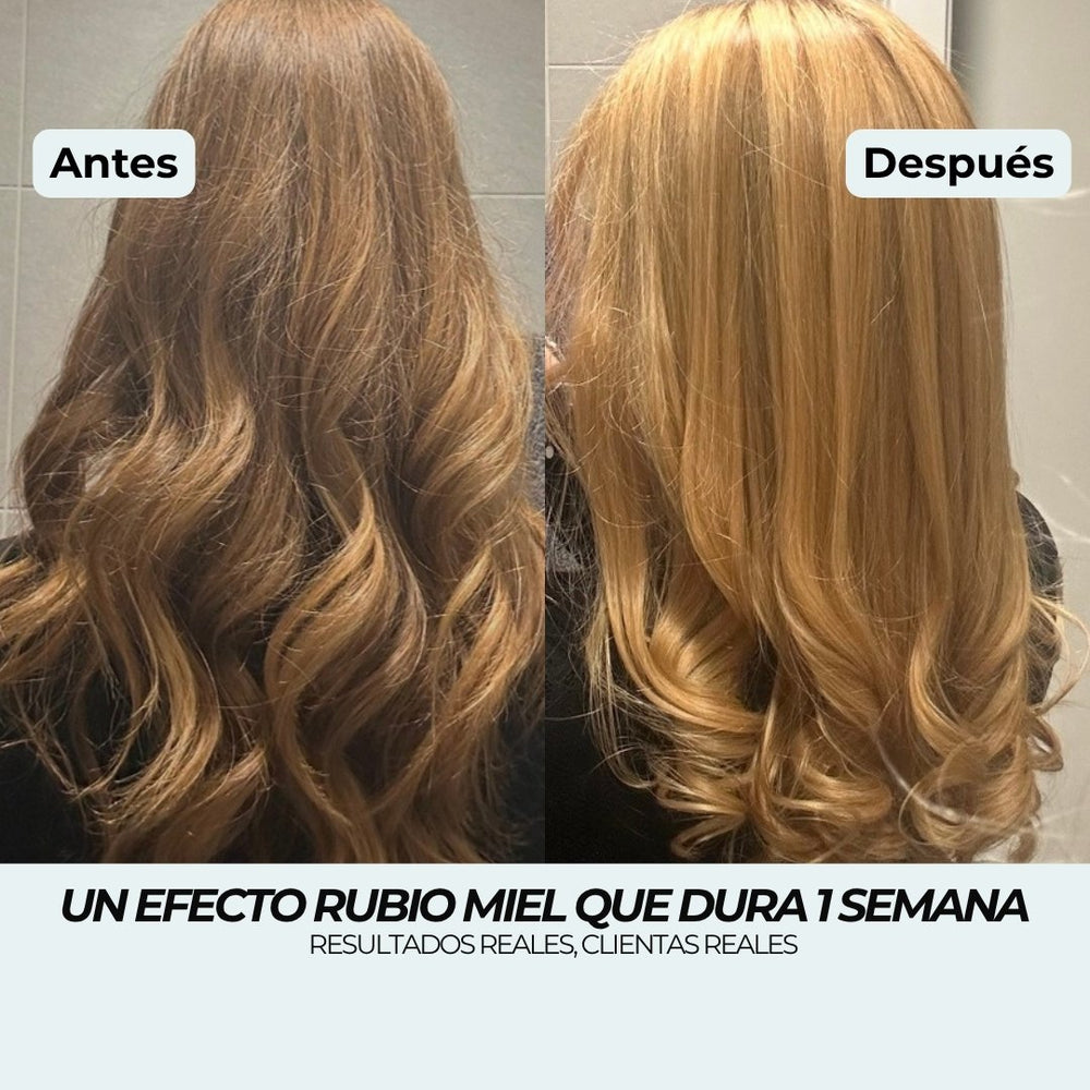 Champú rubio miel