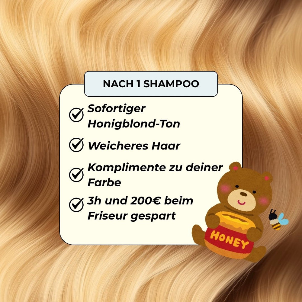 Honigblondes Shampoo