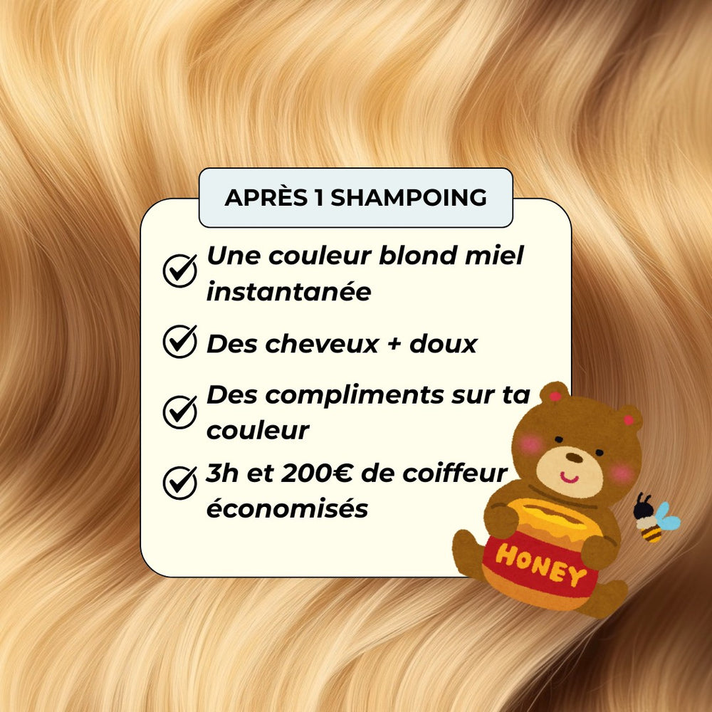 Shampoing blond miel