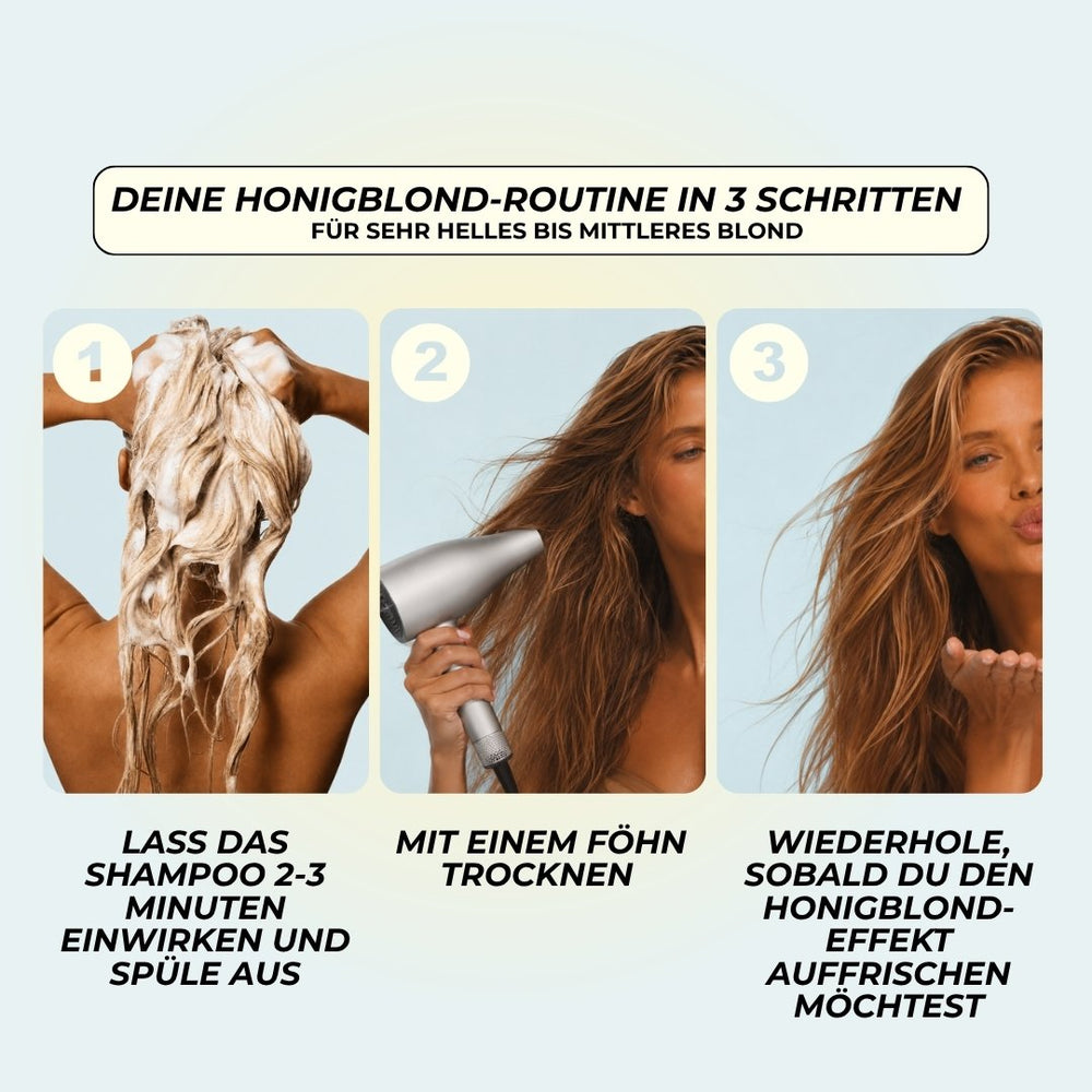 Honigblondes Shampoo
