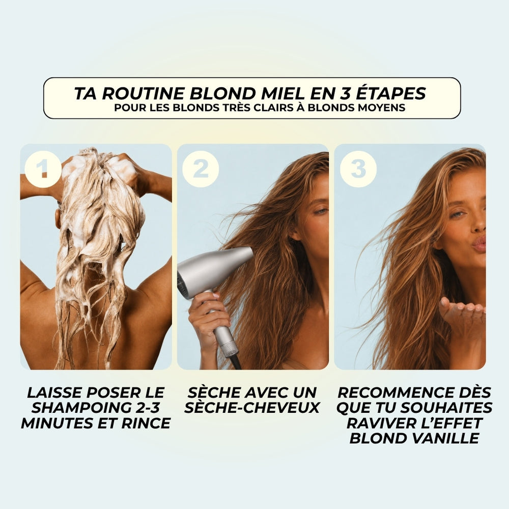 Shampoing blond miel