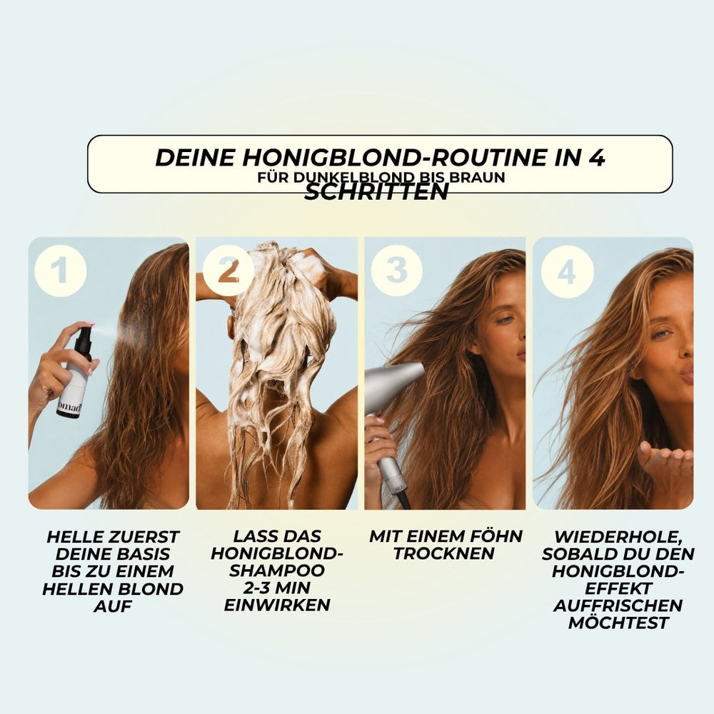 Honigblondes Shampoo