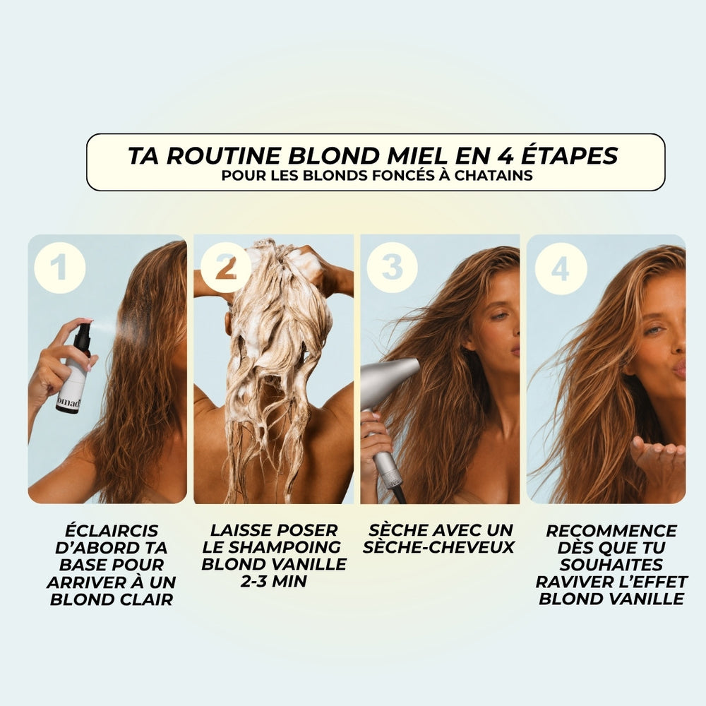 Shampoing blond miel