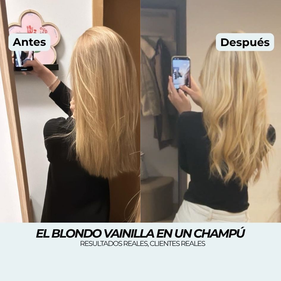 Champú rubio vainilla