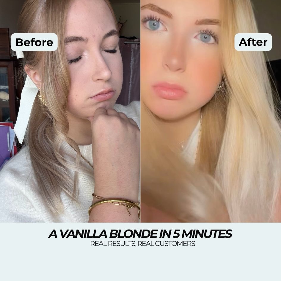 Vanilla blonde shampoo