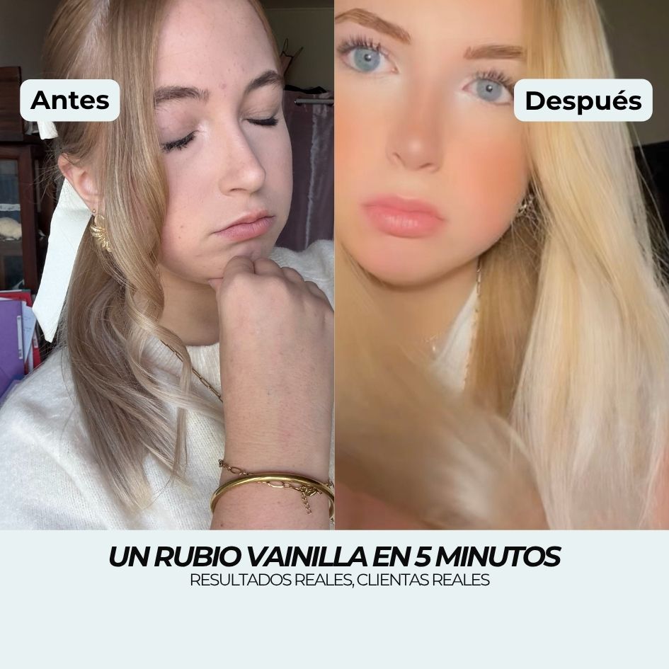 Champú rubio vainilla