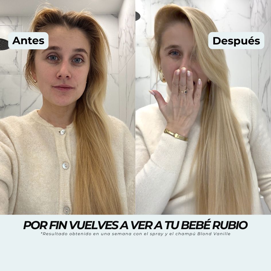 Champú rubio vainilla