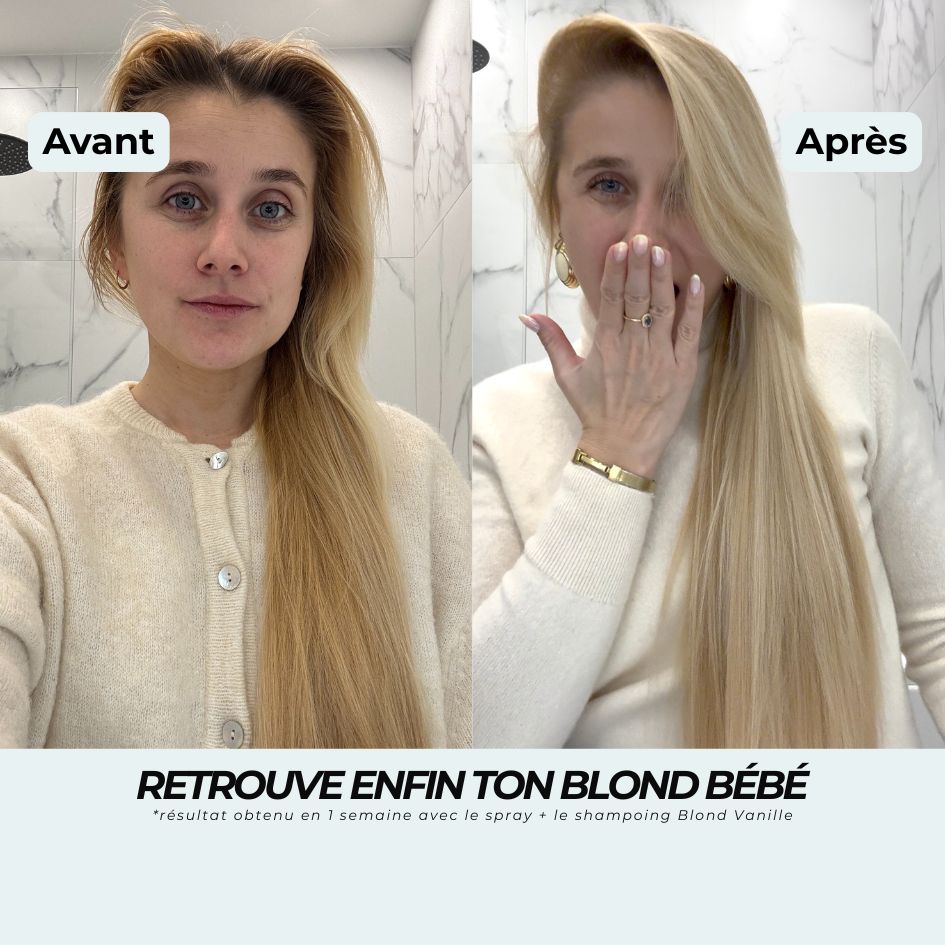 Shampoing blond vanille