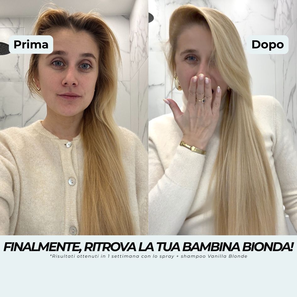 Shampoo biondo vaniglia