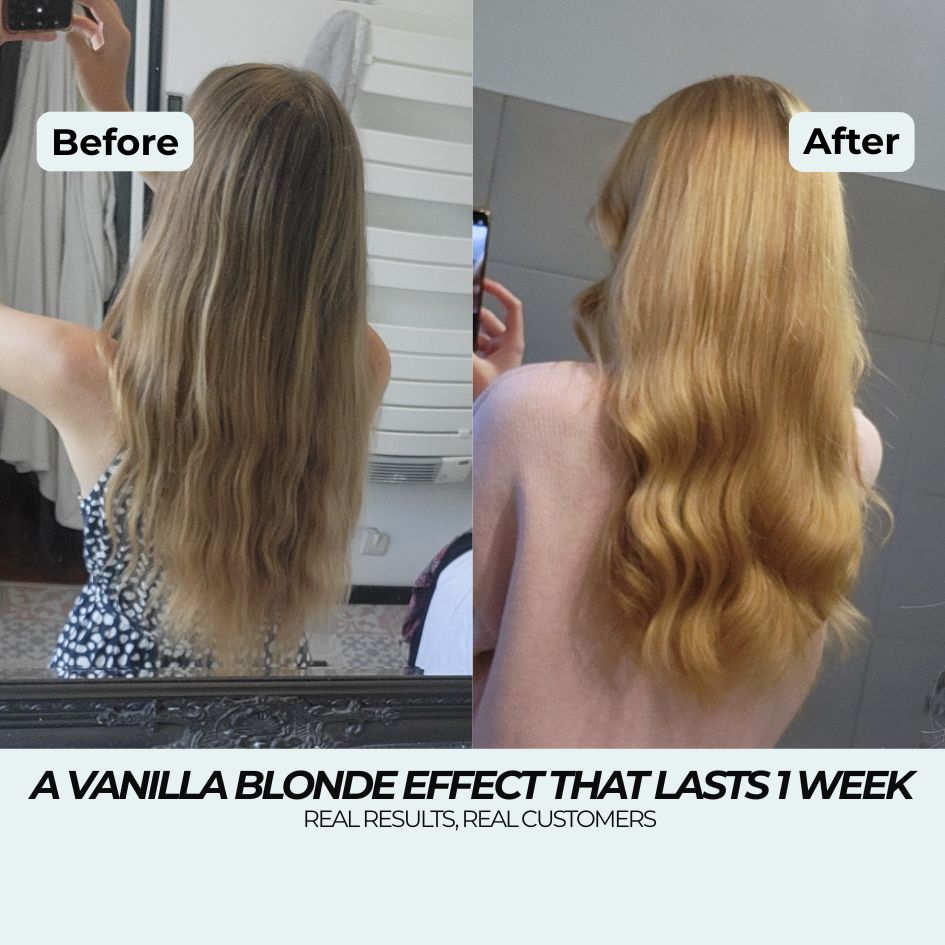 Vanilla blonde shampoo