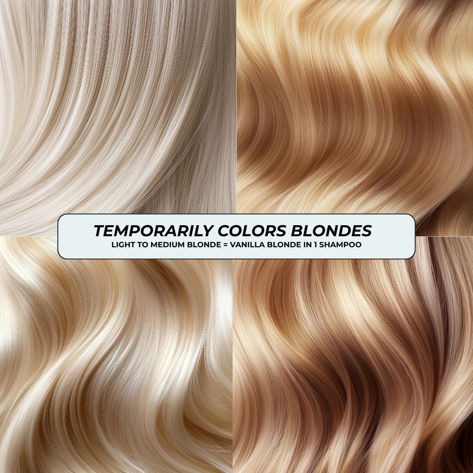 Vanilla blonde shampoo