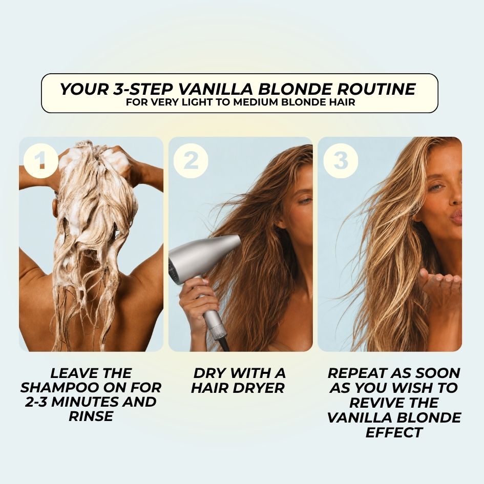 Vanilla blonde shampoo