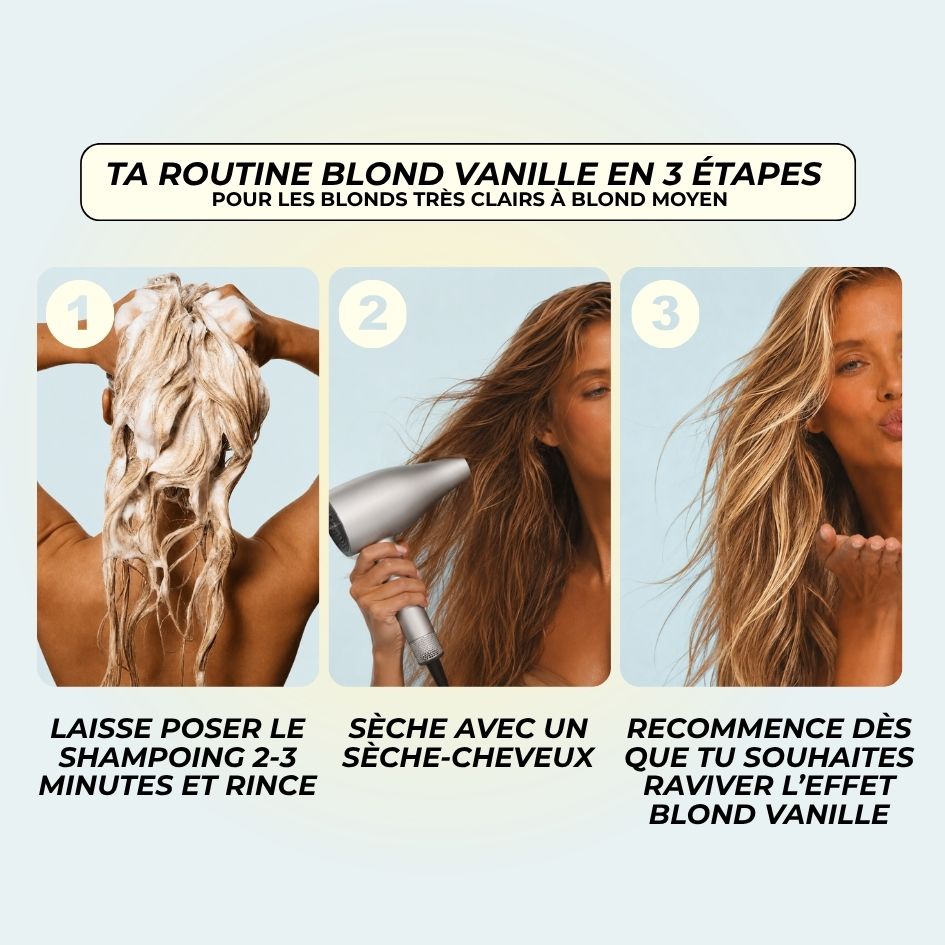 Shampoing blond vanille