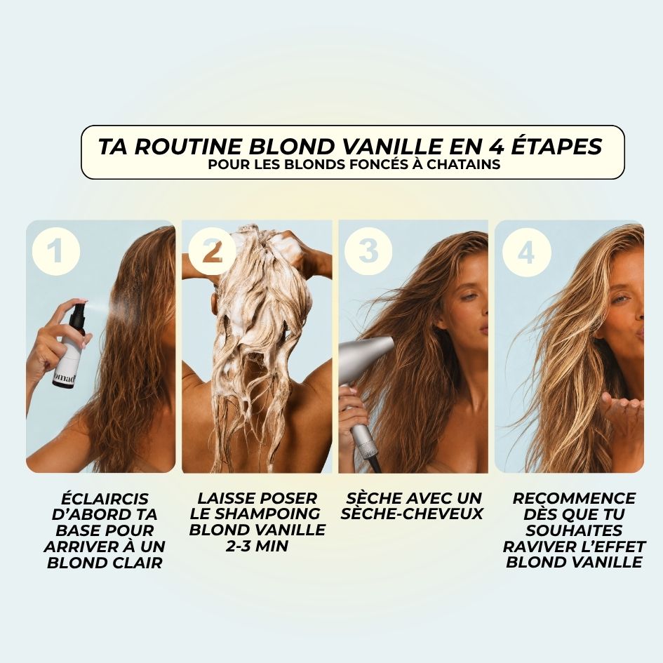 Shampoing blond vanille