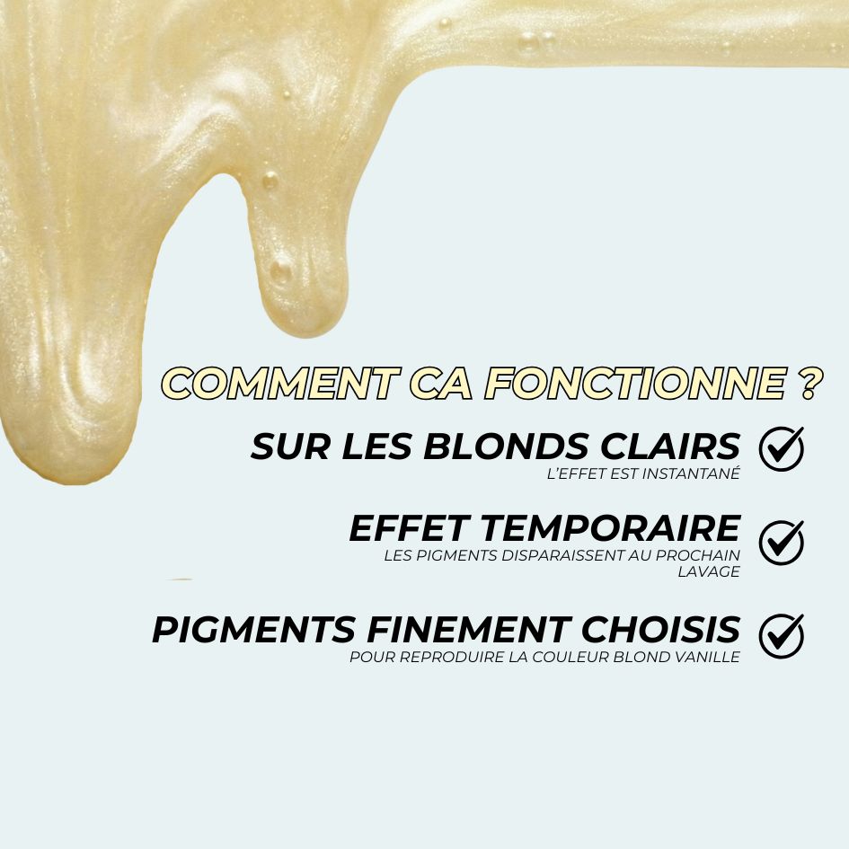 Shampoing blond vanille