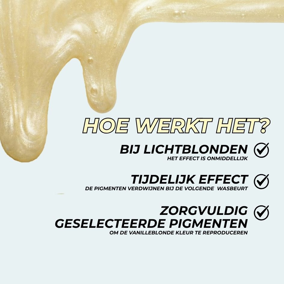 Vanilleblond shampoo