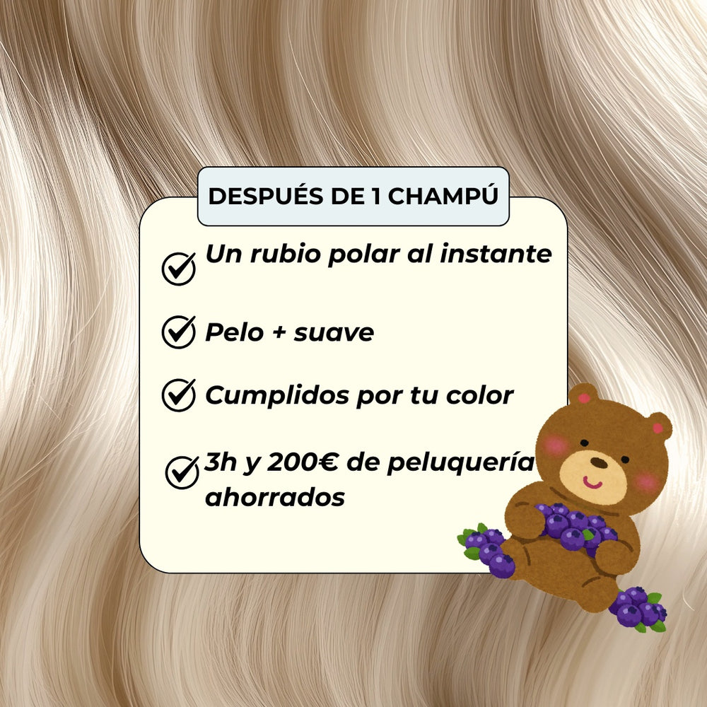 Champú violeta