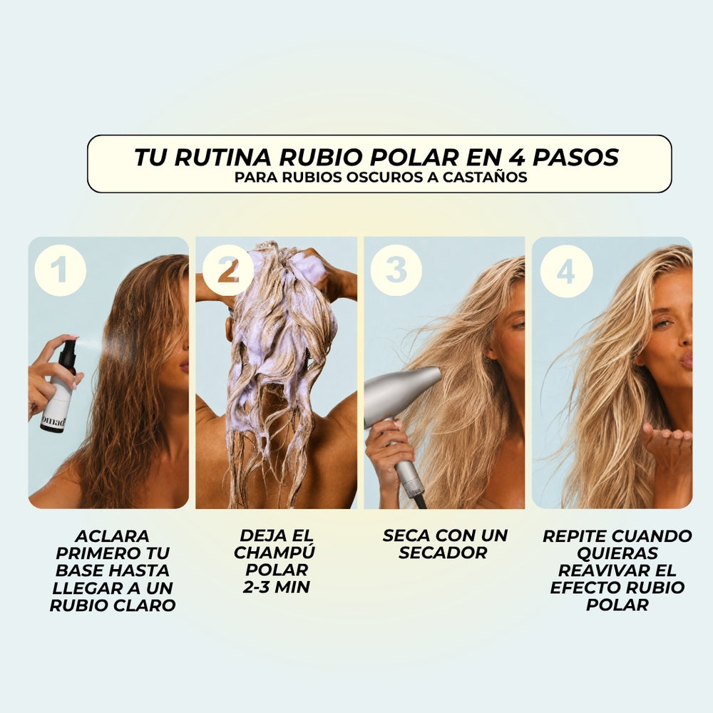 Champú violeta