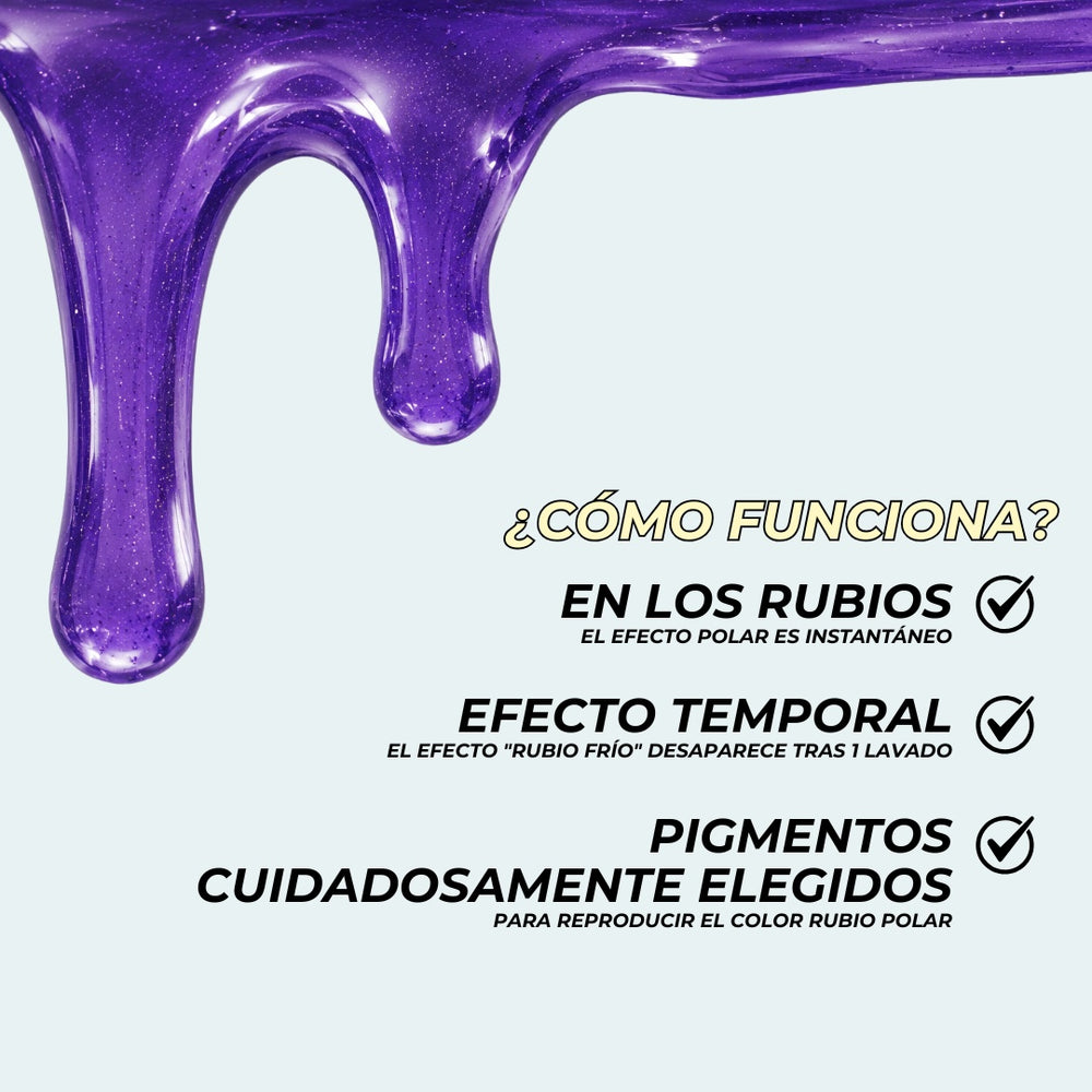 Champú violeta