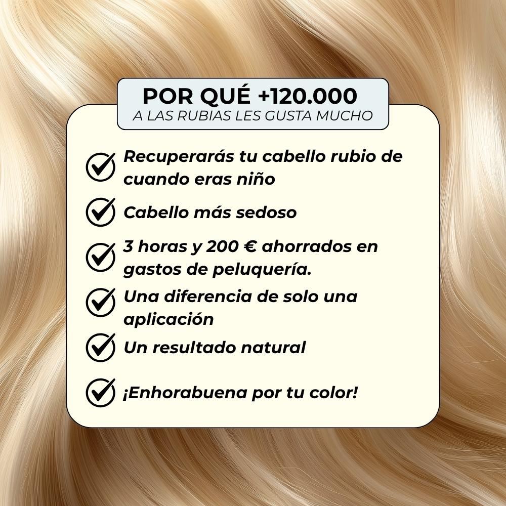 Mi rutina rubia OMAD'S