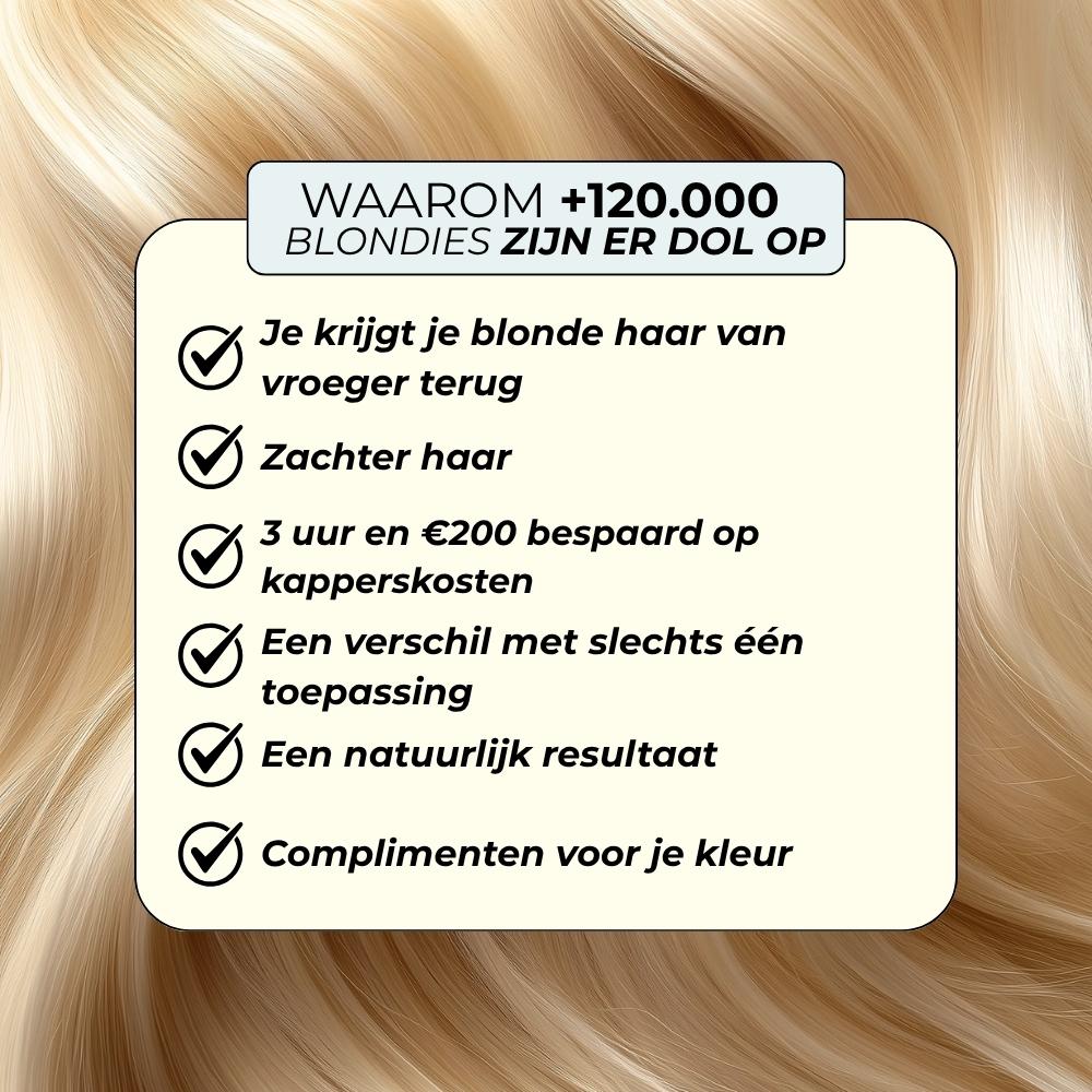 Mijn blonde routine OMAD'S
