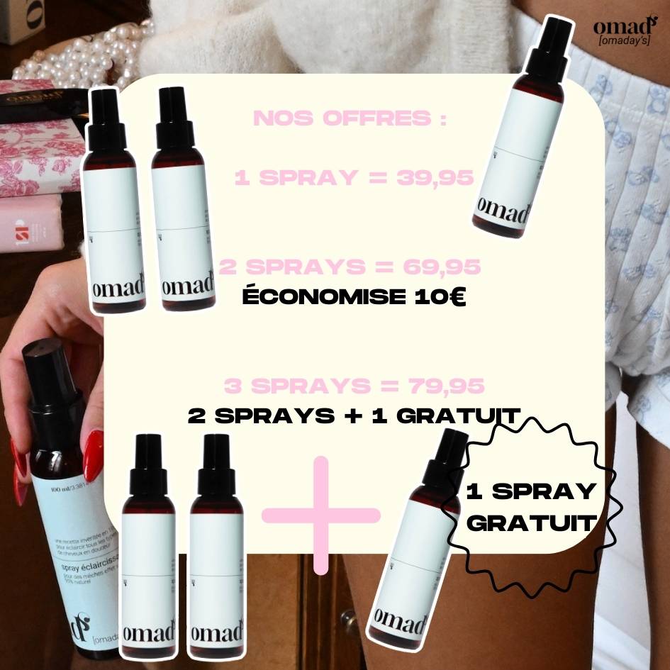 Spray éclaircissant ES - Omad's