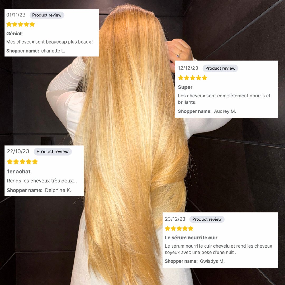 Sérum nourrissant pour des cheveux rayonnants - Omad's